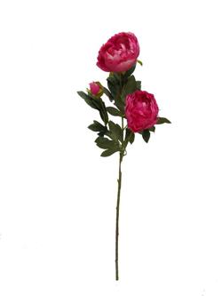 Flor larga 75cm color fucsia