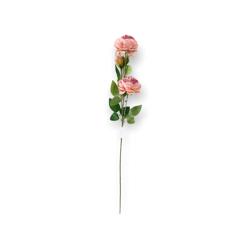 Flor larga 65cm color salmon