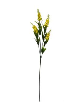 Flor larga 70cm color amarillo