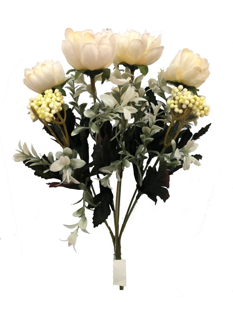 Flor mini 32cm color beige