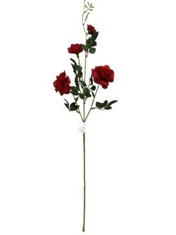 Flor larga 90cm color rojo