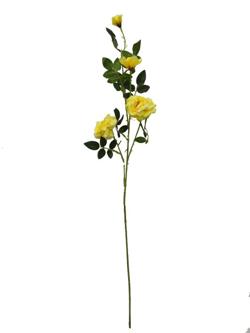 Flor larga 90cm color amarillo