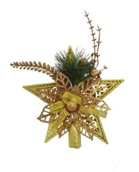 Estrella para árbol Navidad 20CM Color Dorado