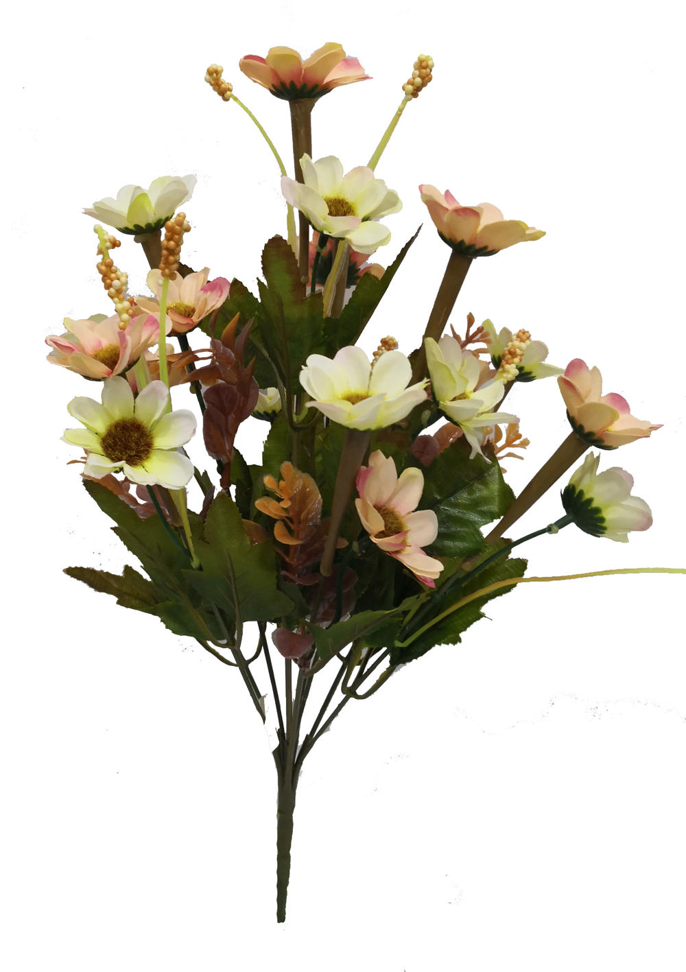 Flor mini xxcm color beige/rosa