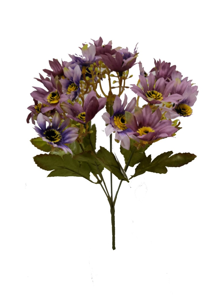 Flor mini 30cm color lila/morado