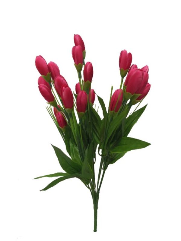 Flor mini xxcm color fucsia