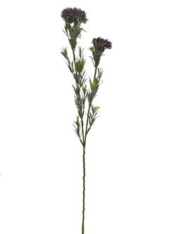 Flor larga 65cm color lila