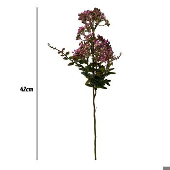 Rama hoja 44cm color Morado