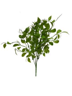 Rama hojas 43cm color verde