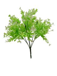 Rama hoja 30cm color verde/blanco