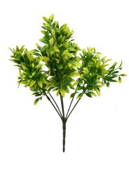 Rama hoja 30cm color verde/amarillo