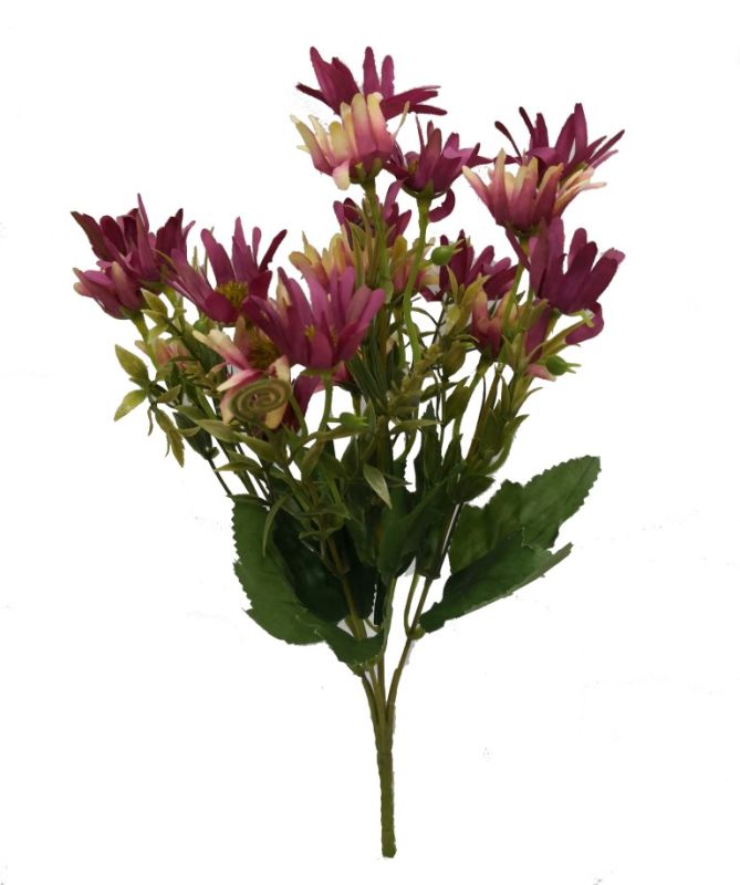 Flor mini xxcm color fucsia