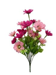 Flor ramo xxcm color fucsia/rosa