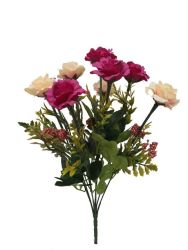 Flor ramo xxcm color fucsia