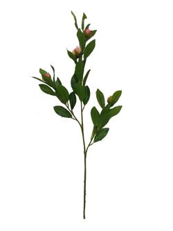 Flor larga 64cm color rosa