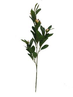 Flor larga 64cm color polvo rosa
