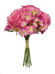 Ramo Novia Rosa 33cm ref 1400