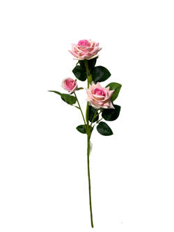 Flor larga 51cm Color Rosa