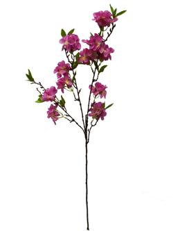 Flor largo 90cm color fucsia