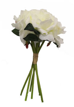 Ramo novia 6/Faguomei 30CM color Blanco