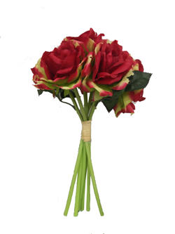 Ramo novia 6/Faguomei 30CM color Rojo