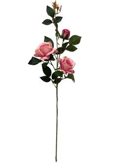 Flor larga 93cm color rosa