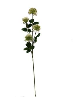 Flor larga 74cm color blanco