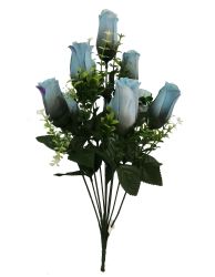 Flor ramo 10/Ruyilei 46CM Azul
