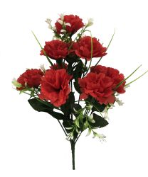 Flor ramo xxcm Rojo