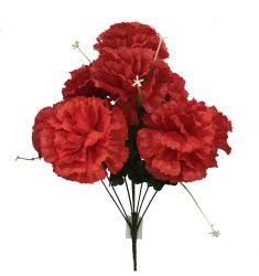 Flor ramo 9/Dingxin 47CM Rojo