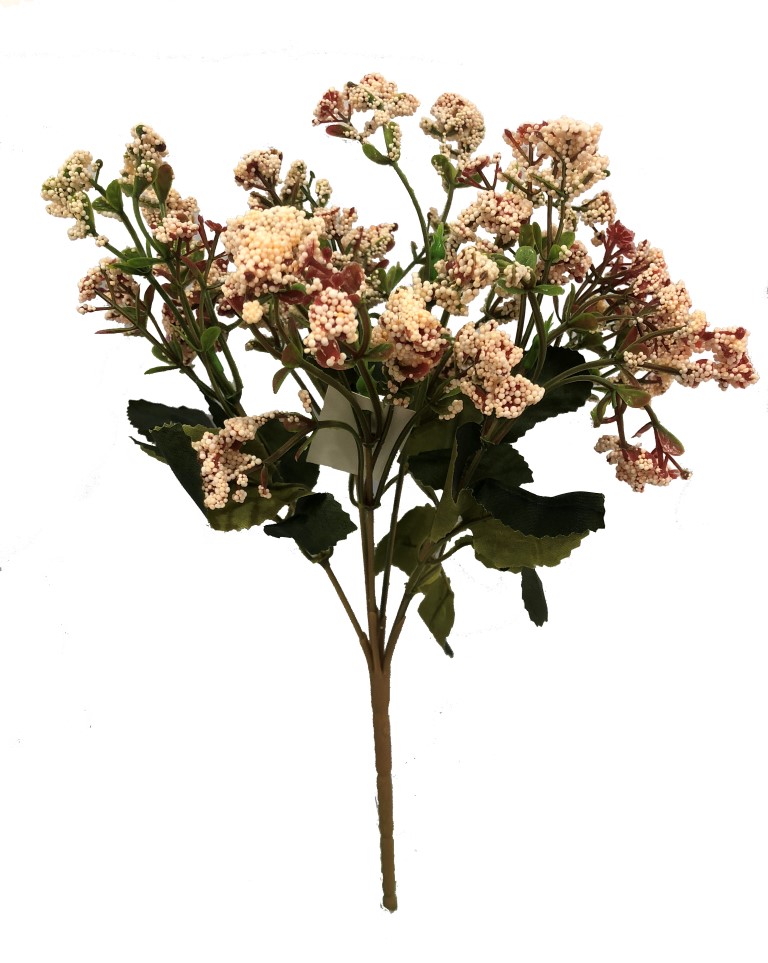 Flor mini 33cm color rosa