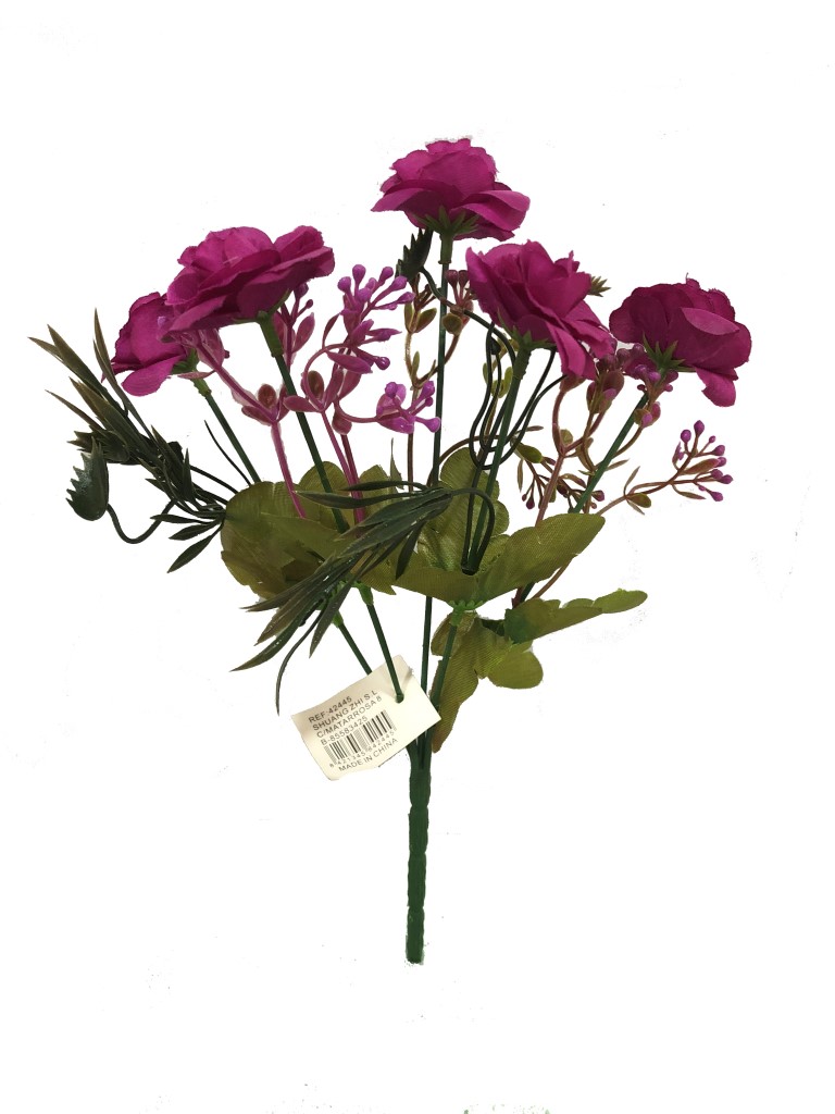 Flor mini 29cm color purpura