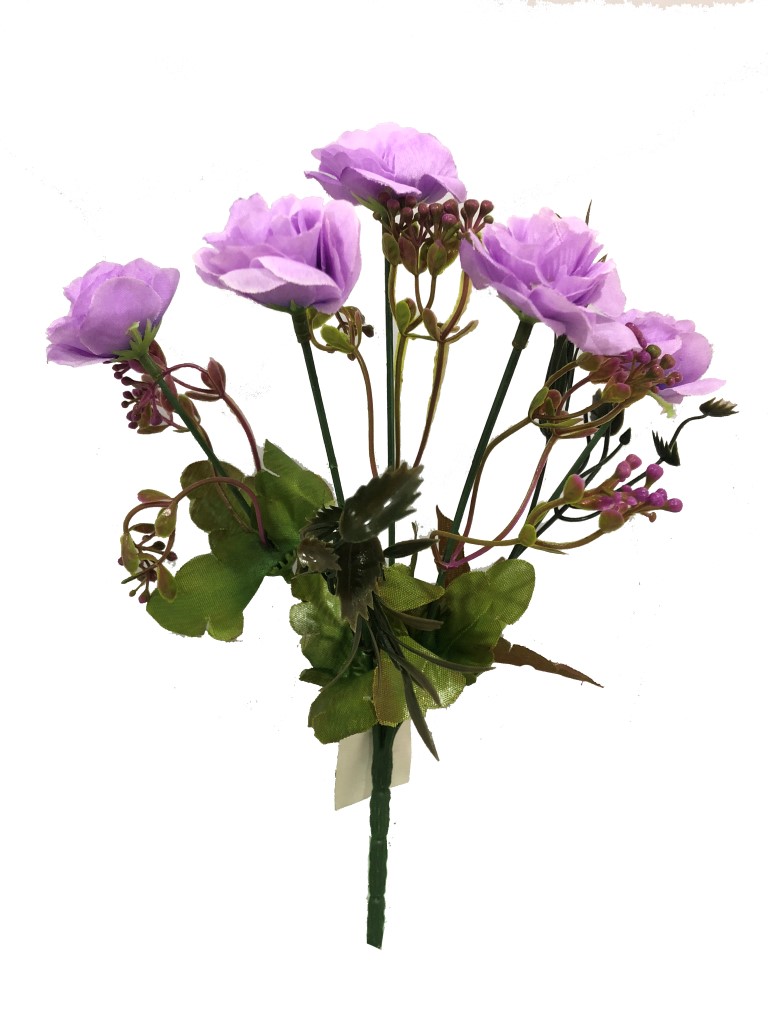 Flor mini 29cm color lila