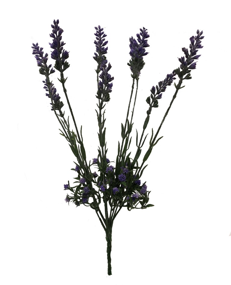 Flor lavanda 43cm color lila