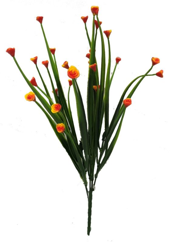 Flor mini 33cm Naranja
