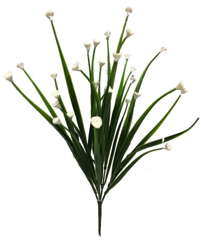 Flor mini 33cm Blanco