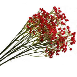 Rama hoja 62cm color rojo