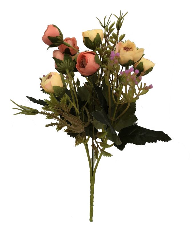 Flor mini 30CM Rosa/Champan