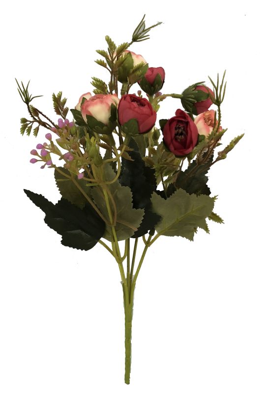 Flor mini 30CM Fucsia/Champan