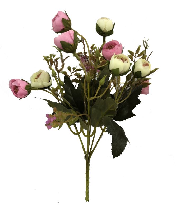 Flor mini 30CM Rosa/Beige