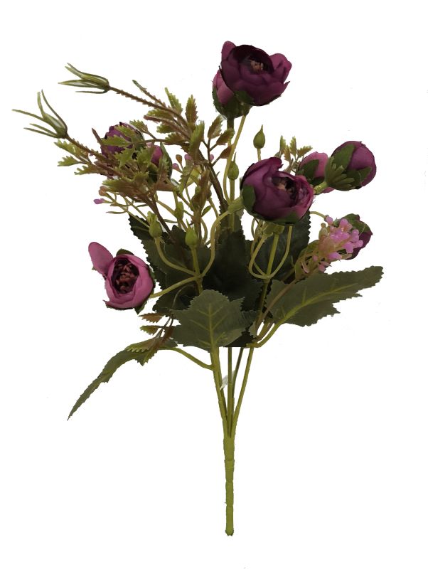 Flor mini 30CM Lila/Fucsia