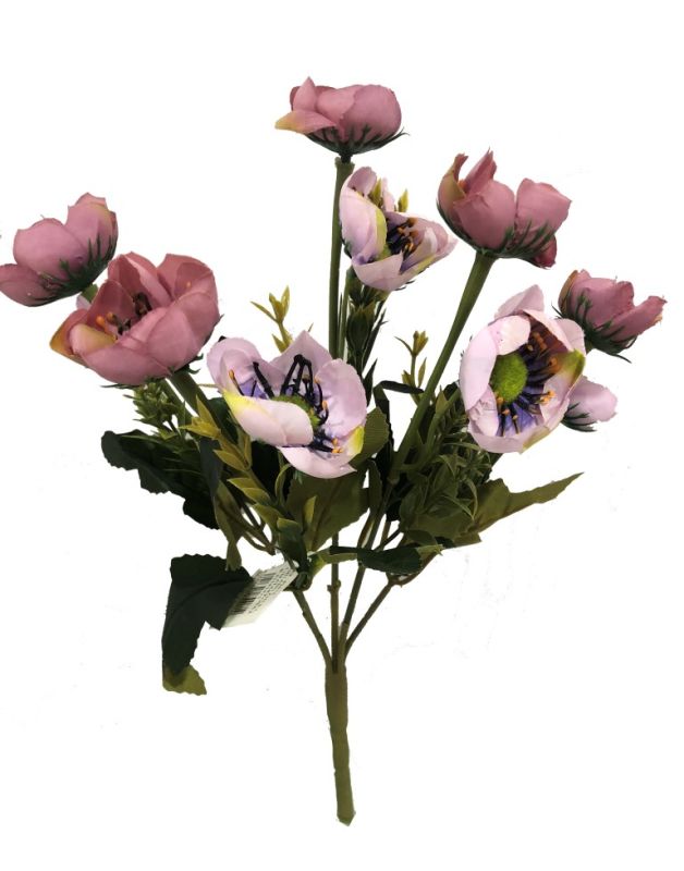 Flor mini 32cm color lila