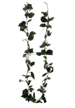 Tira de Flores 225cm Lila