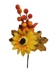 Rama Mini Hoja seca decoración 23cm