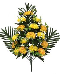 Ramo Santo Pared 62cm Color Amarillo
