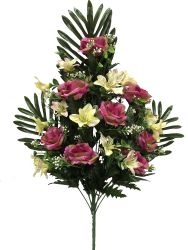 Ramo Santo Pared 62cm Color Lila/Beige