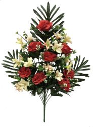Ramo Santo Pared 62cm Color Rojo/Beige