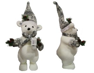 Oso Blanco 50cm alto