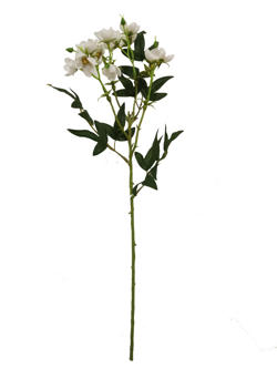 Flor larga 55CM Blanco