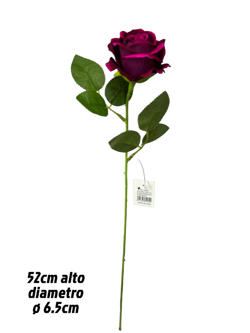 Rosa 50CM color Morado